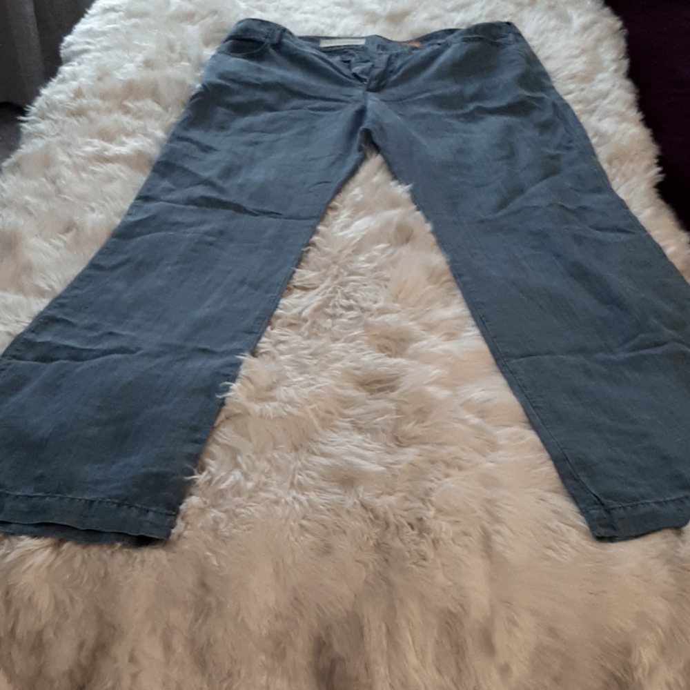 Anthropologie Soft Chambray pants